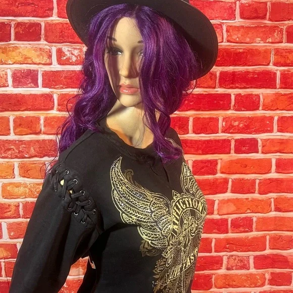 Affliction Women’s T-Shirt - Picture 13 of 15